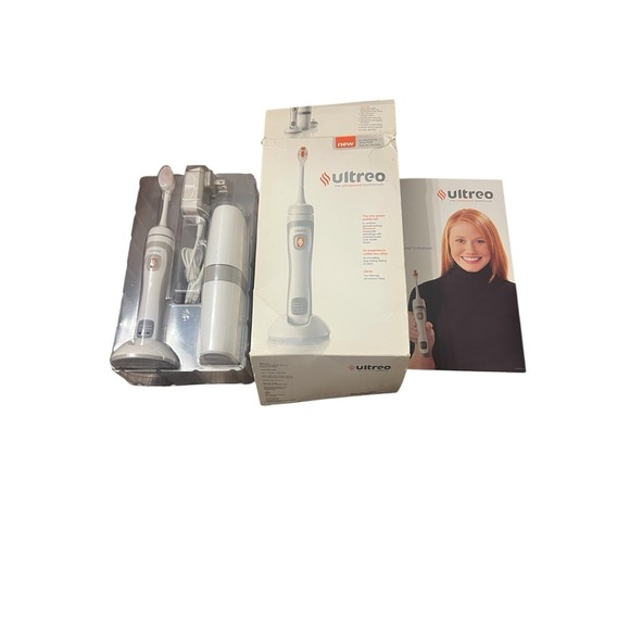 Ultreo Ultrasound Toothbrush w/ Case & Charger – New Open Box